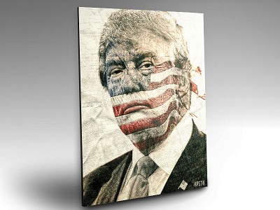 Trump modern art album cover design design digital art photomanipulation photoshop