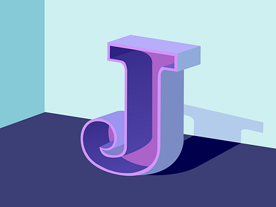 J 36 days of type 36 days of type lettering 36days j design illustration letter j typography vector