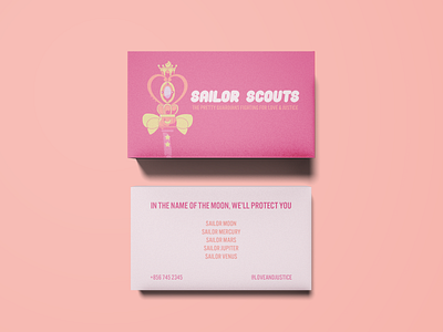 Sailor Scouts Calling Card