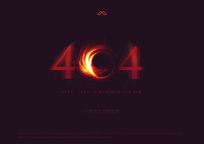 404 Design 404 design 404 error 404 error page 404 page artwork creative design ecommerce website design illustration logo typography ui website design