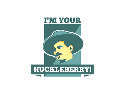 Huckleberry! design huckleberry illustration retro t shirt