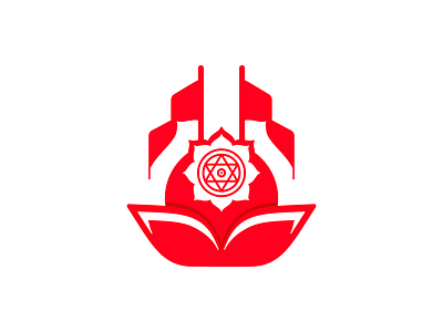 Agri-field Hindu Construction & Real Estate Company branding chakra construction design hinduism logo vastu vector