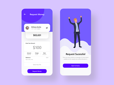 personal finance app design