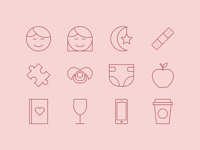 Mom Essentials Icons