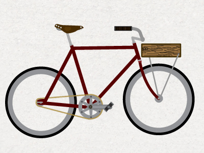 My dream whip bicycle bike crusing cycling swag vector wood