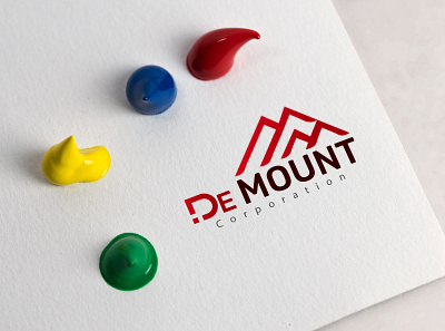 De-mount logo brand branding coprative logo logo design logo mark logotype