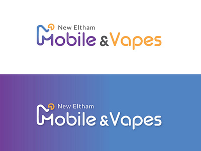 Mobile & Vapes brand brand identity branding logo design logo designer