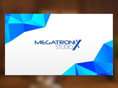 Mega Tronix Business Card Design
