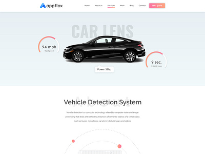 Appflox Services Page