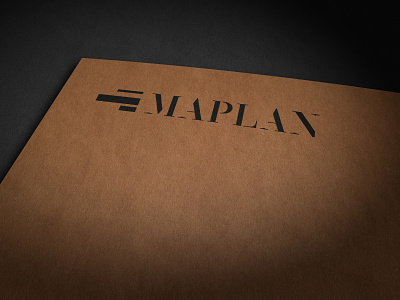 Maplan 2 design logo vector