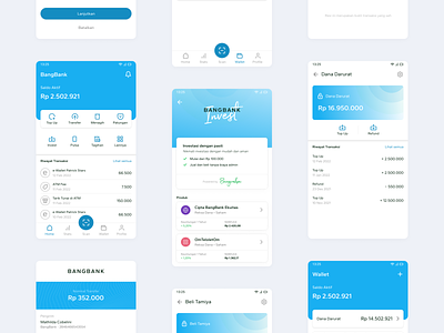 BangBank — Finance App bank app banking app finance app mobile app ui ui design ux ux design