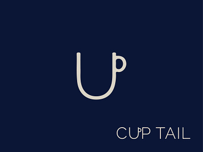 U + Cup brand identity branding design flat graphicdesign icon lettering art logo typography vector