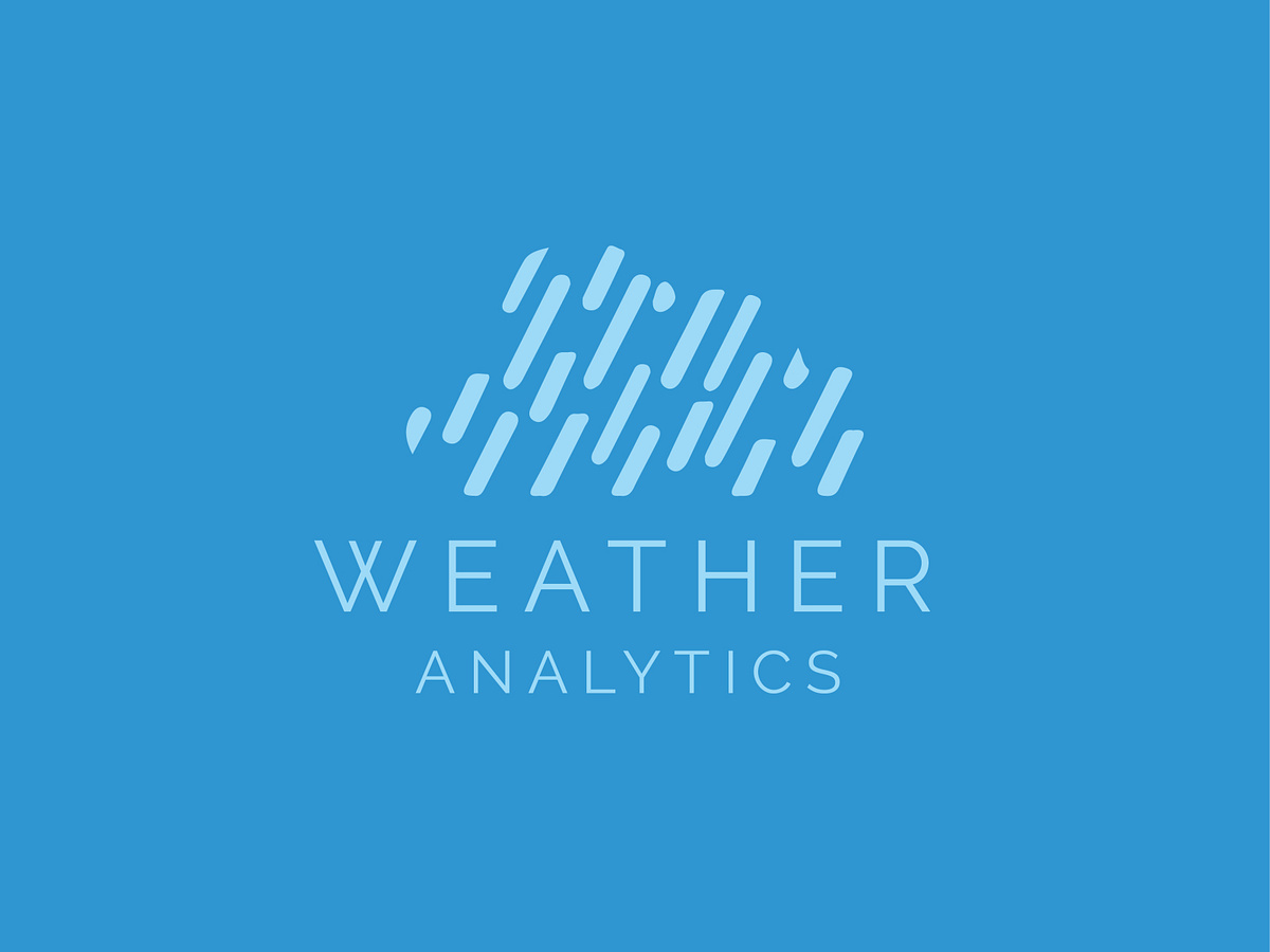 Weather Analytics Logo by Zohaib Creation on Dribbble