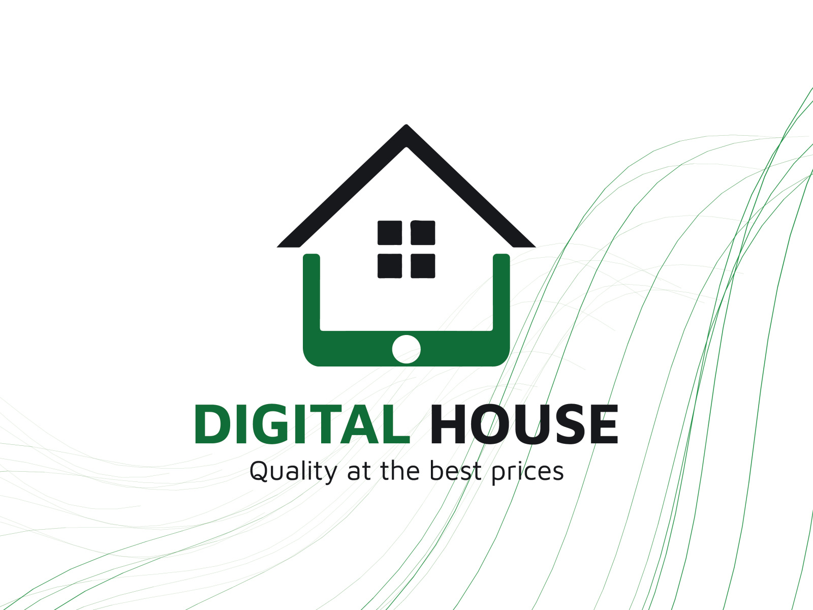 Digital House Logo and Brand Identity by Zohaib Creation on Dribbble
