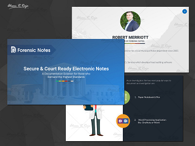 Forensic PowerPoint Presentation animation branding business presentation design graphic design mockup powerpoint powerpoint presentation powerpoint template