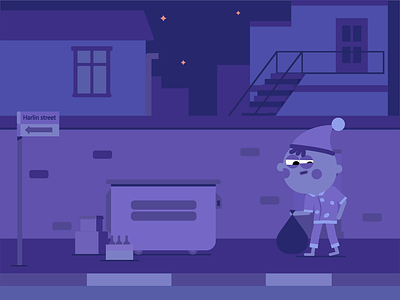 nighte trashes 2danimation aftereffects animated animatedgif animation animation 2d animator character character animation character design dribbble explainer explainer animation explainer video gif gif animation loop motion motiongraphics vector