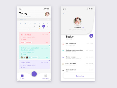 Practice app ui