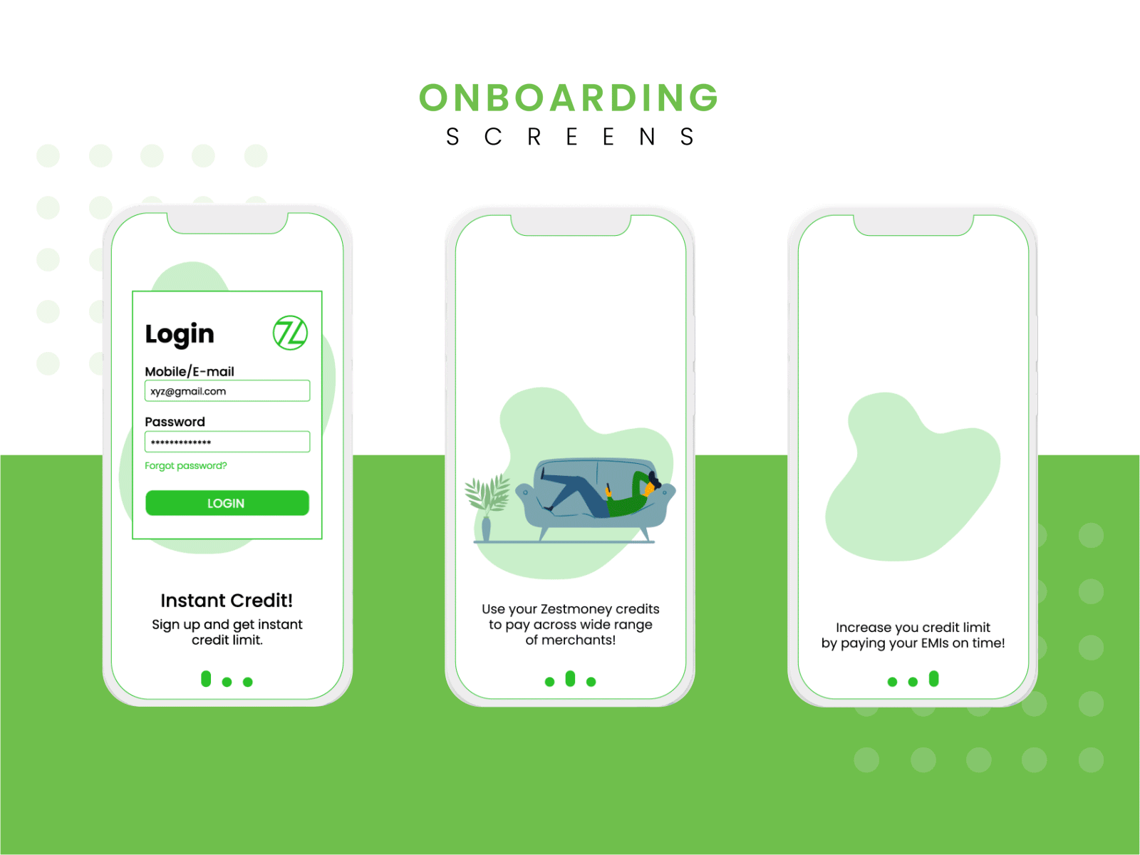 Onboarding Concept after effects animation design illustration mobile motion graphics