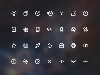 Space Icons