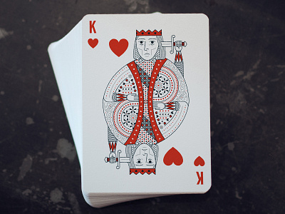 King of Hearts by Matt Scribner for Underbelly on Dribbble