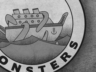 The Sea Monsters espn fantasy football logo monsters sea sports