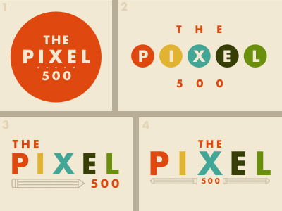 The Pixel 500 logo ideas