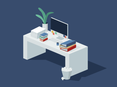 Busy Desk