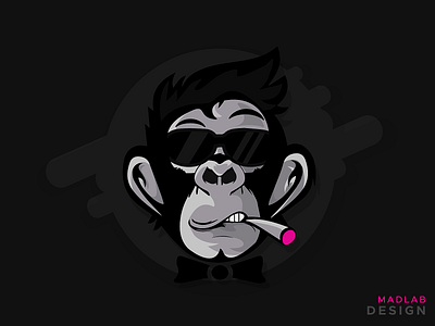 Monkey see, Monkey do! 2d adobe illustrator animation art branding character design flat icon identity logo mad madlab minimal monkey muzil ui ux vector web