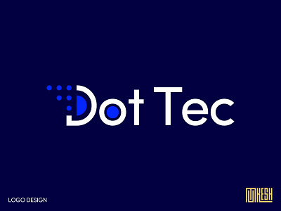 Logo Design - Dot Tec branding icon illustration logo web website