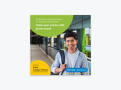 E-Box Colleges Promotion Poster