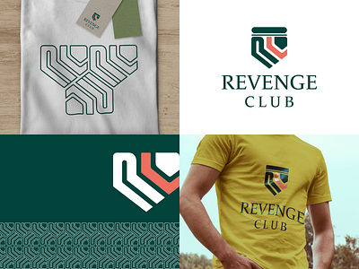 Revenge Club_Fabric Mockup branding design digital marketing graphic design illustration logo logo mockup promotion social media