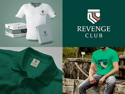 Revenge Club_Fabric Mockup branding design digital marketing graphic design illustration illustrator logo logo mockup promotion social media