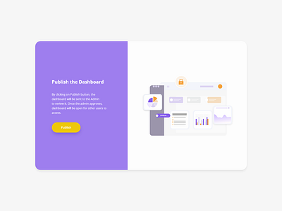 Publish Dashboard adobe xd application screen dashboard landing page promotion publish template ui