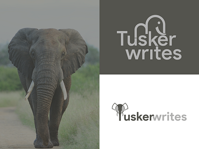 Tusker Writes Logo Design