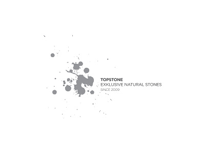 TOPSTONE / Exklusive Natural Stones branding corporate design identity logo minimal simple