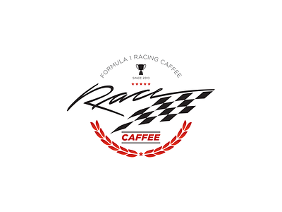Race Caffee branding corporate design identity logo minimal simple