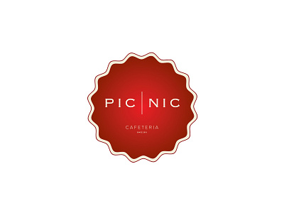 Picnic Cafeteria branding corporate design identity logo minimal simple