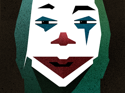 Joker clown creepy flat halloween illustration joker joker movie spooky vector weekly warm up