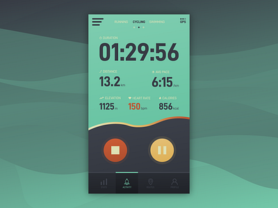 Running App Concept