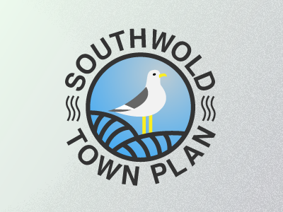 Southwold Town Plan bird logo plan seagull southwold