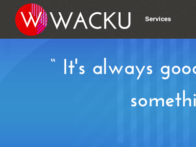 Wacku Web Services 1 1 design graphics illustrator update web