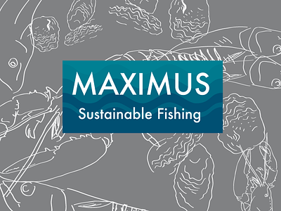Maximus Rough3 design fish fishing food graphics logo sustainable wip