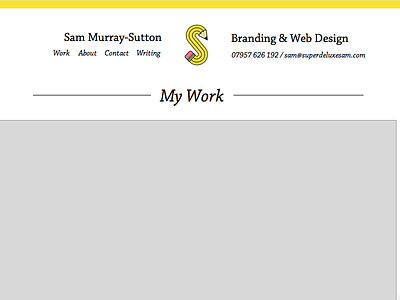 another rough design portfolio rough website wip