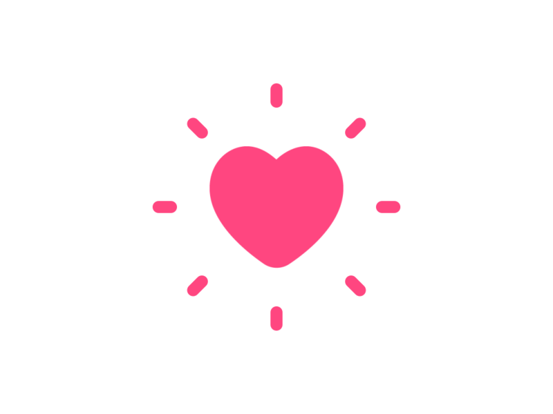 Heart Splash animation bounce gif heart icon illustration loader motion splash ui ux