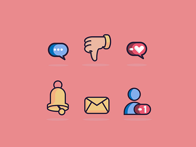 Antibook icons design icons illustration media social ui vector