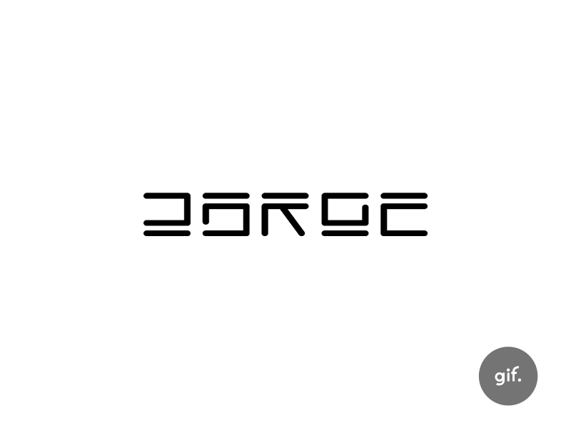 Personal project - Jorge. font jorge personal project ros typeface