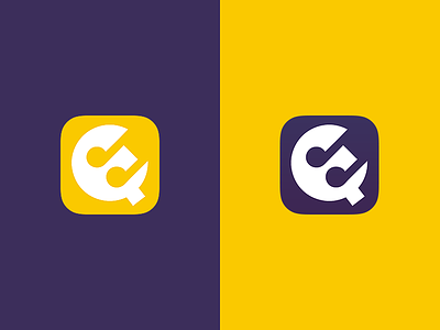 MusicQ icon ios8 ios9 music purple queue yellow