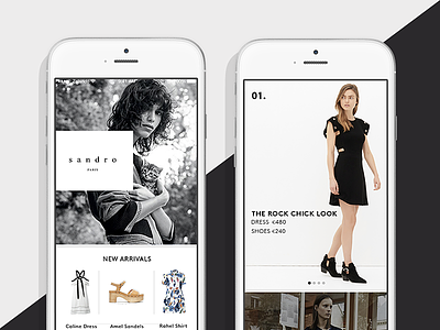 Premium update apps brands curation design e commerce fashion ios ui ux