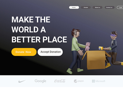 Landing page 3d illustrations 3d ui characters free 3d character illustration