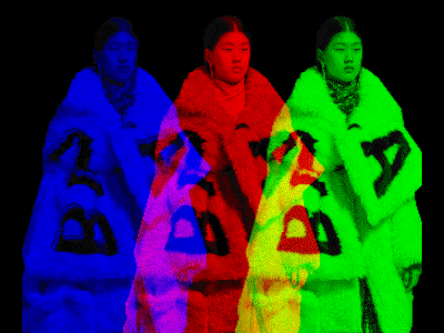 fahion statement balenciaga fashion furcoat glitch style winter